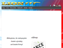 Tablet Screenshot of hokejky.cz